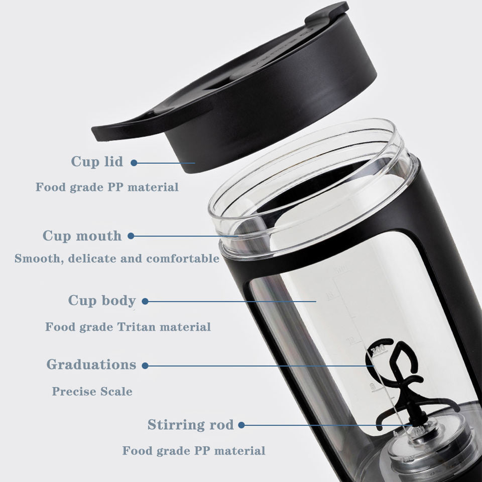 Precision Vortex Electric Shaker Bottle